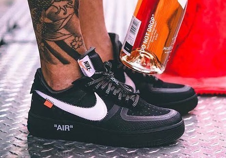 OFF White X Air Force 1 Low Black AO4606-001