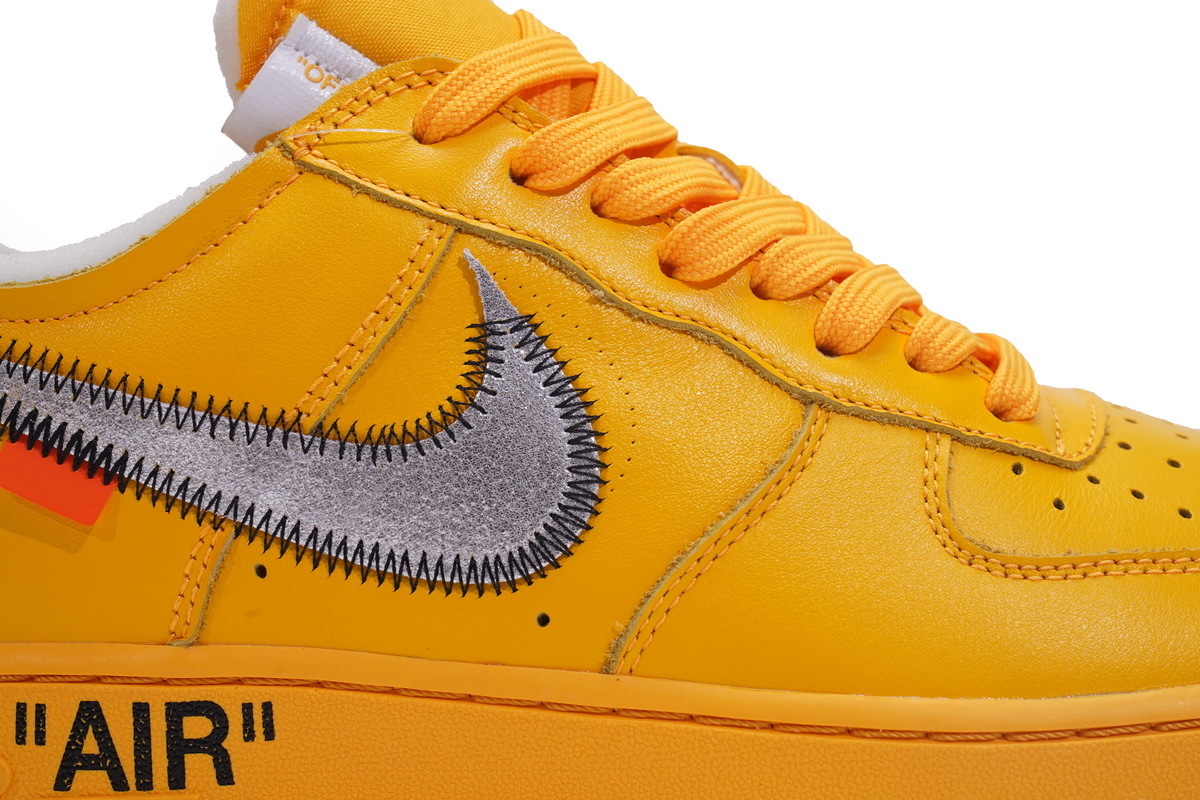 Off-White x Nike Air Force 1 Low University Gold DD1876-700