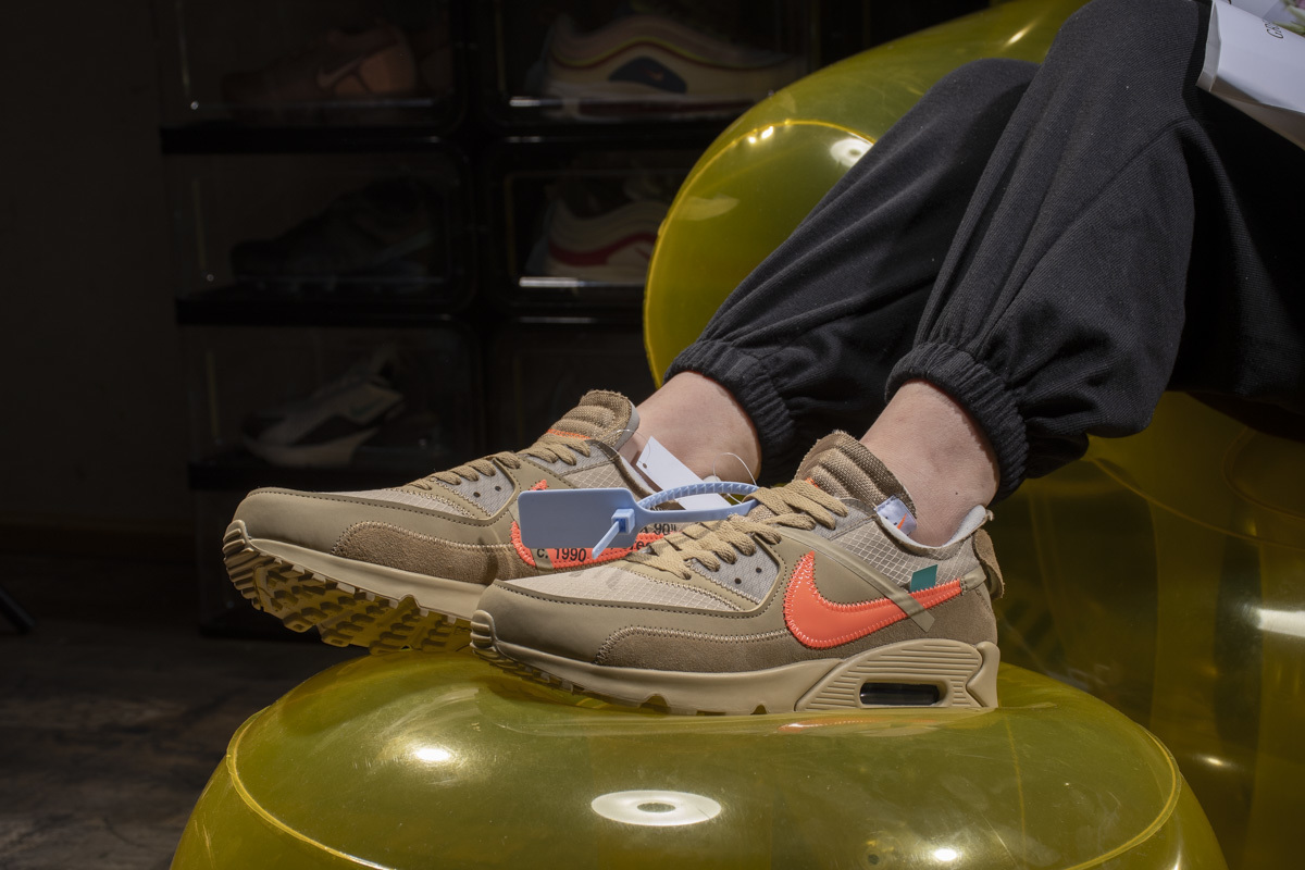 Off-White x Nike Air Max 90 “Desert Ore” AA7293-200