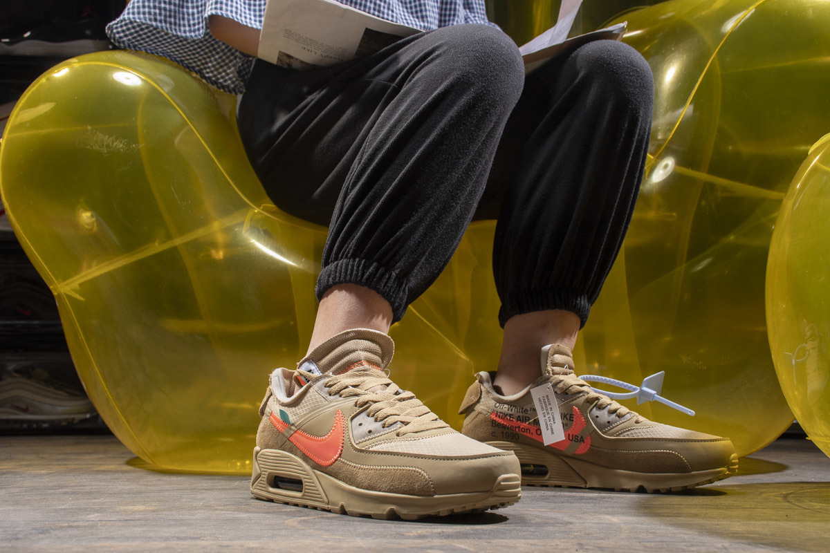 Off-White x Nike Air Max 90 “Desert Ore” AA7293-200