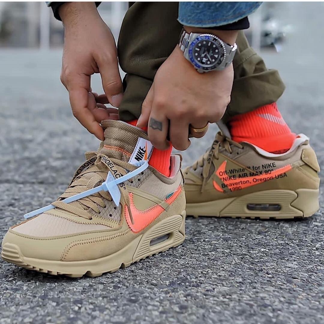 Off-White x Nike Air Max 90 “Desert Ore” AA7293-200