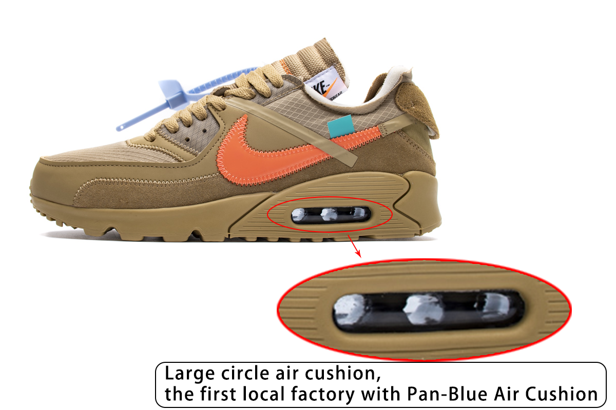 Off-White x Nike Air Max 90 “Desert Ore” AA7293-200