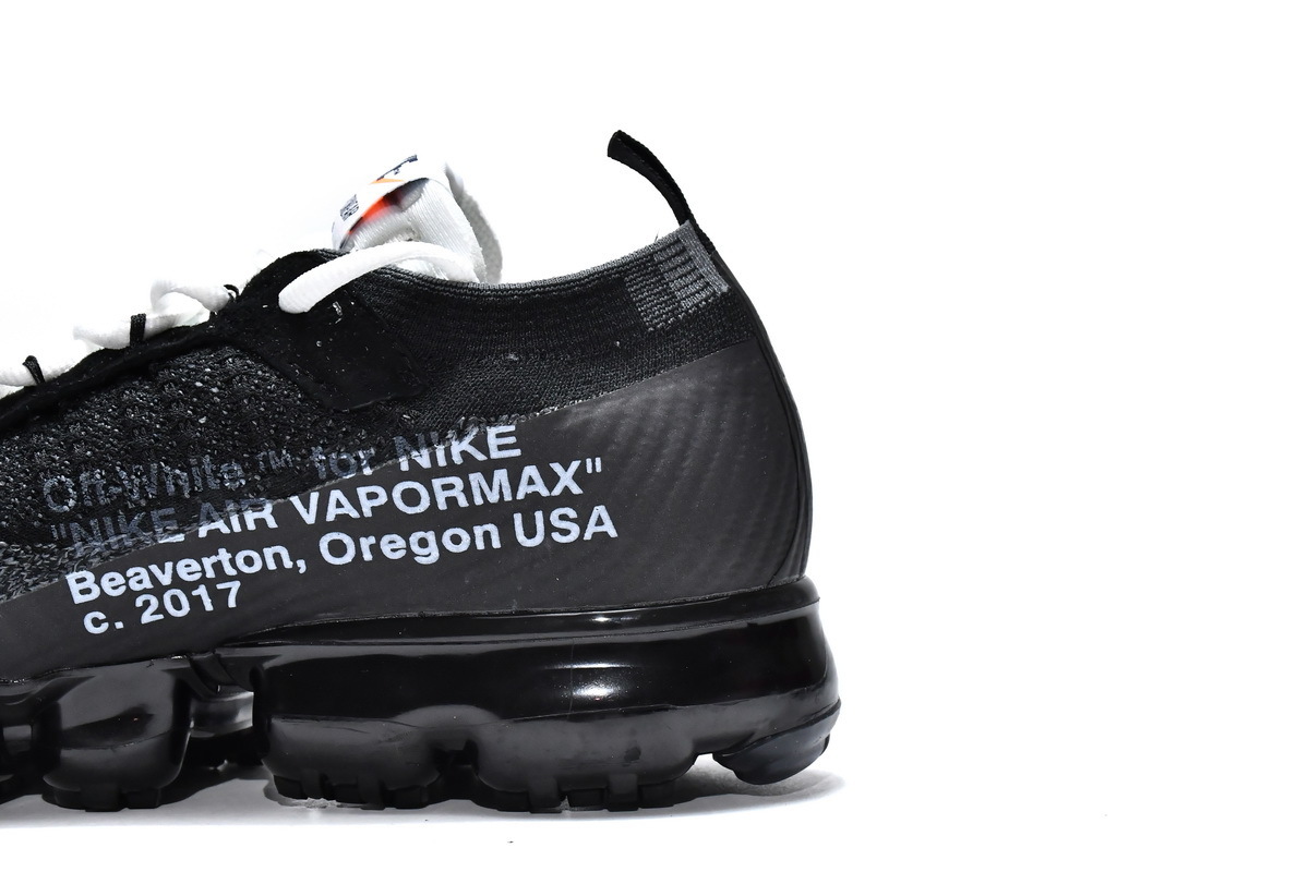 OFF White x Nike Air VaporMax Black White AA3831-001