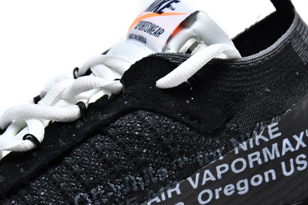 OFF White x Nike Air VaporMax Black White AA3831-001