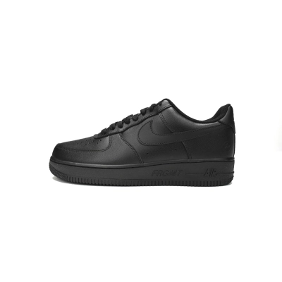 Pre-owned Nike Air Force 1 '07 'Triple Black' CW2288-001 01