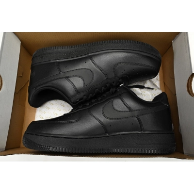 Pre-owned Nike Air Force 1 '07 'Triple Black' CW2288-001 02