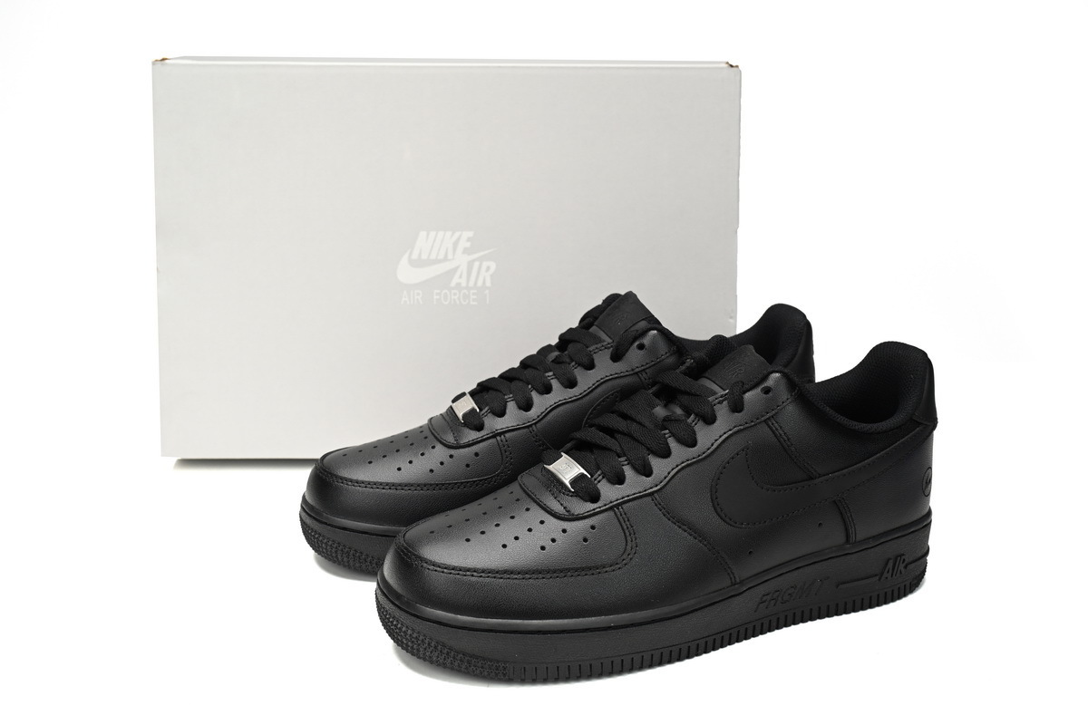 Pre-owned Nike Air Force 1 '07 'Triple Black' CW2288-001