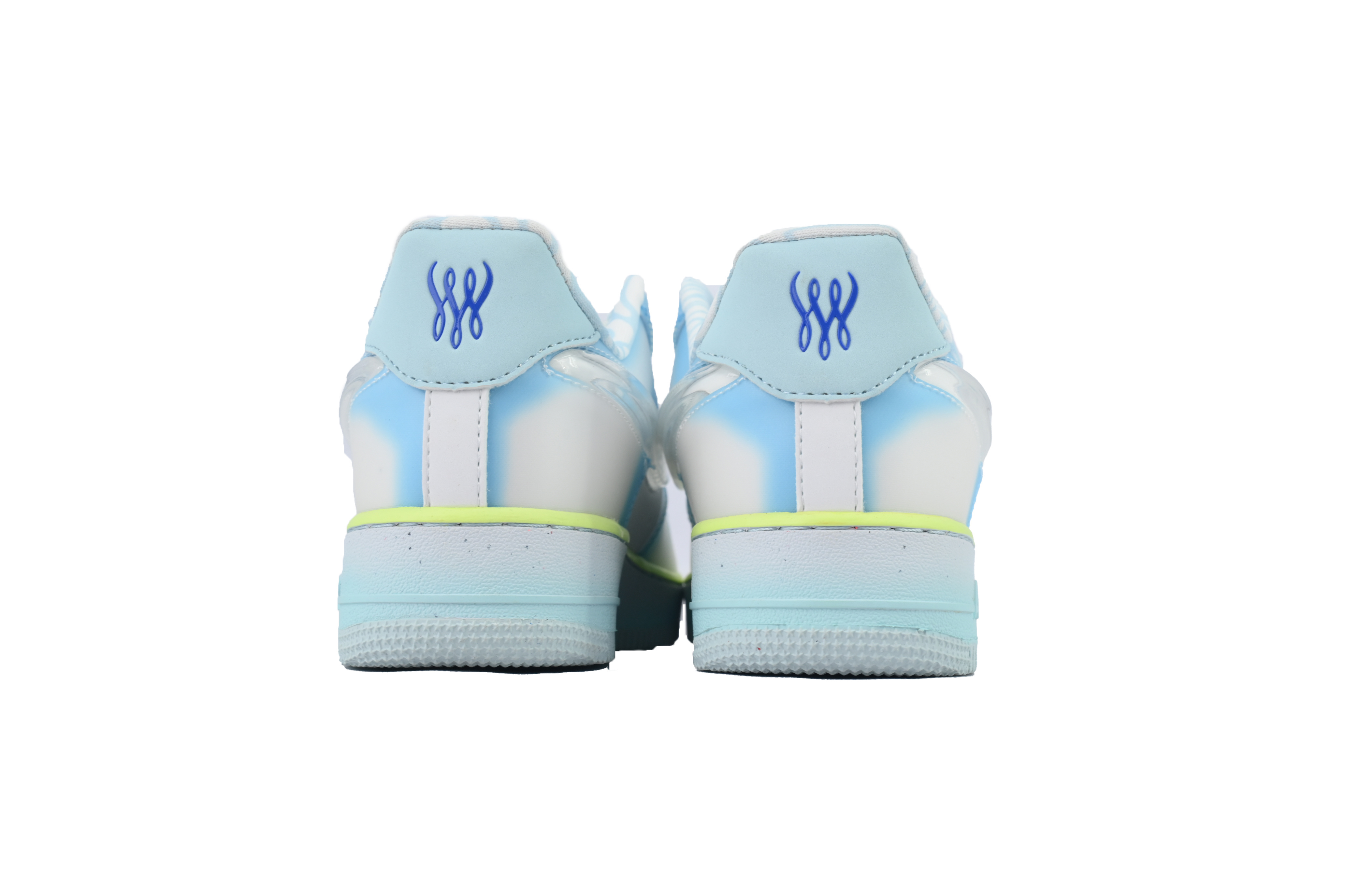 Serena Williams Design Crew x Air Force 1 '07 'Psychic Blue' HJ4399-400
