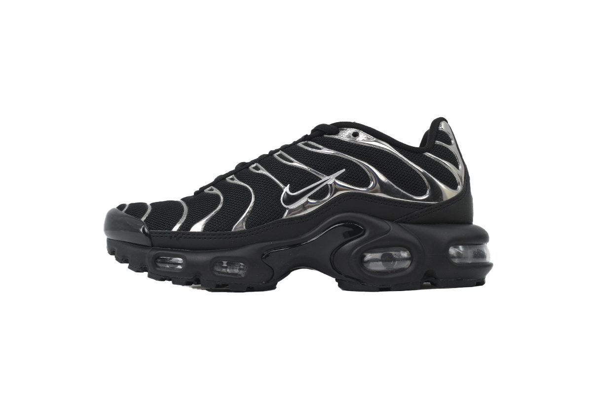 Wmns Air Max Plus SE 'Black Chrome Silver' HJ9743-001