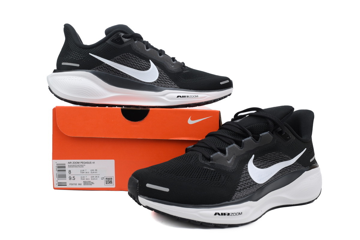 Air Zoom Pegasus 41 'Black White' FD2722-002