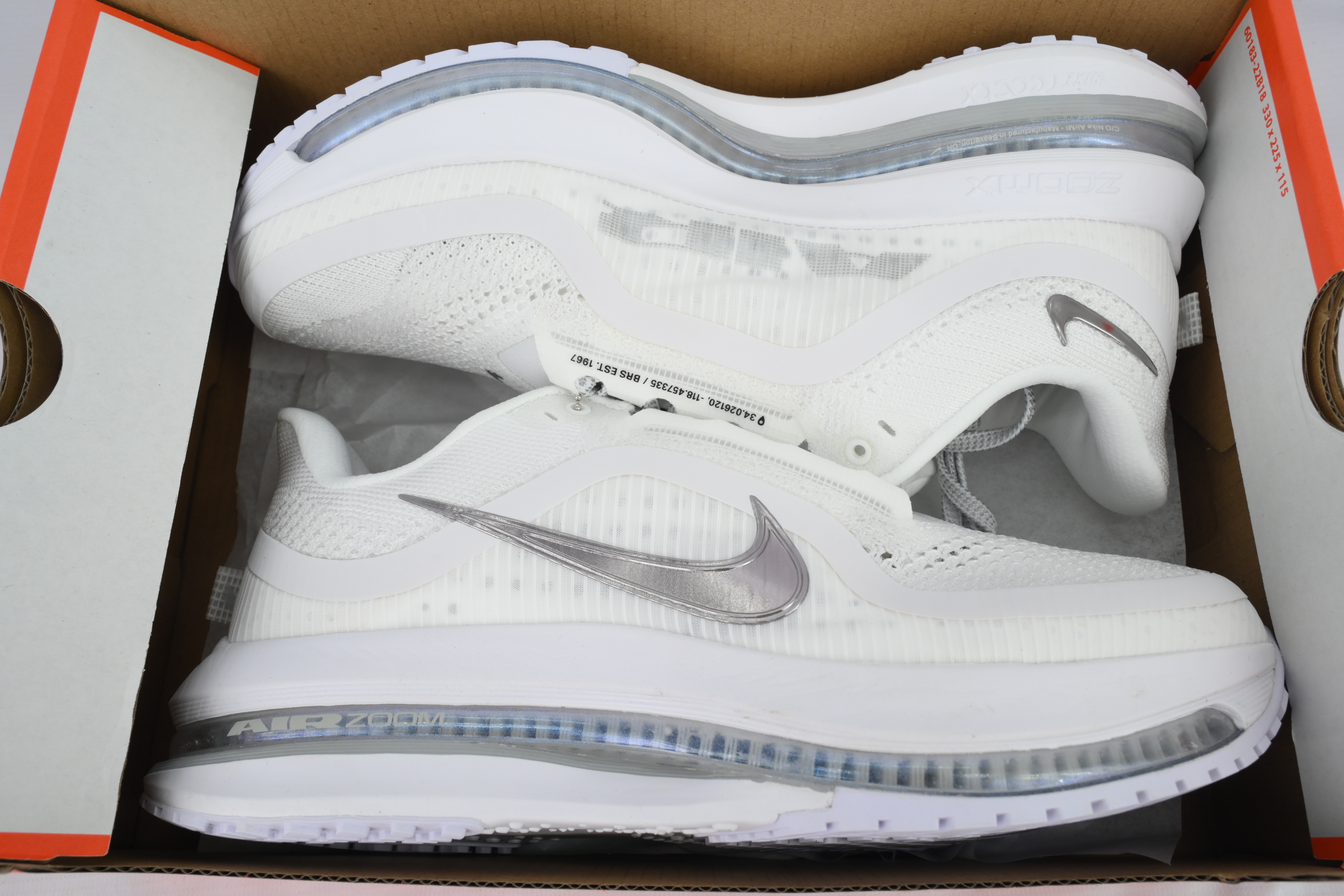 Air Zoom Pegasus Premium 'White Metallic Silver' HQ2592-102