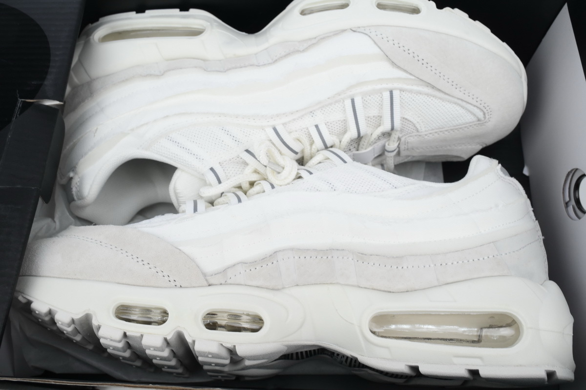 Comme des Garçons x Air Max 95 'White' CU8406-100