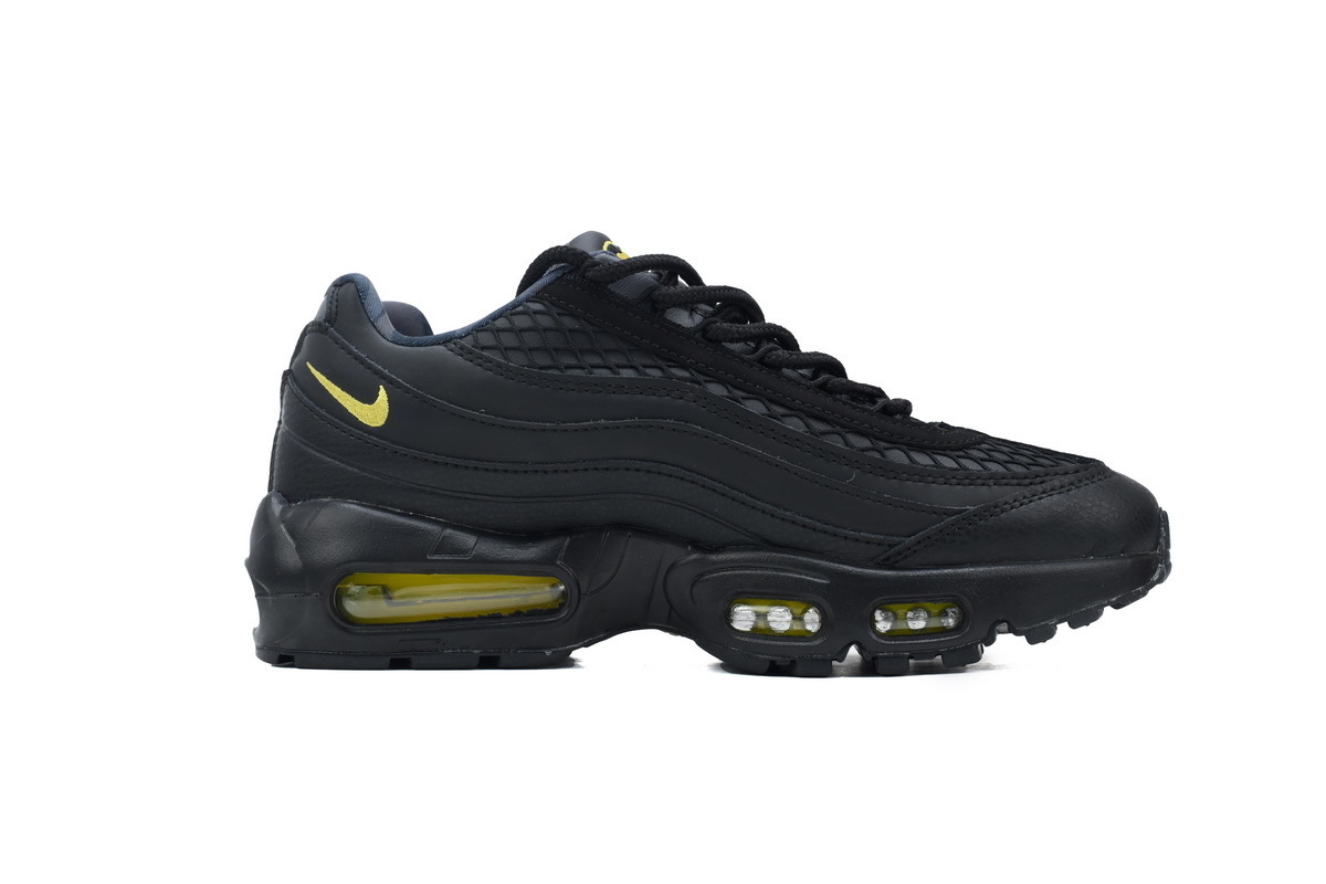 Corteiz x Air Max 95 SP 'Black Tour Yellow' FB2709-003