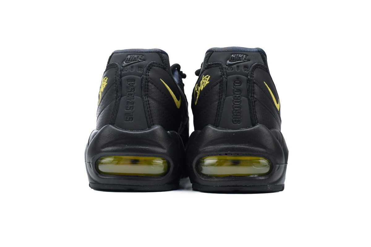 Corteiz x Air Max 95 SP 'Black Tour Yellow' FB2709-003