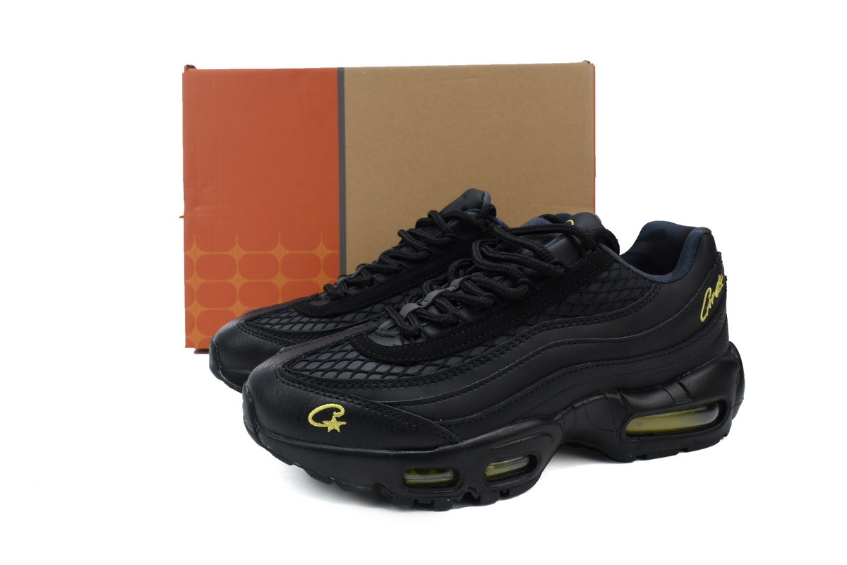 Corteiz x Air Max 95 SP 'Black Tour Yellow' FB2709-003