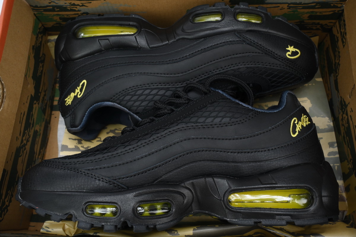 Corteiz x Air Max 95 SP 'Black Tour Yellow' FB2709-003