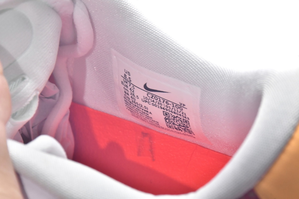 Nike Air Zoom G.T. Cut White Red Gold CZ0176-100