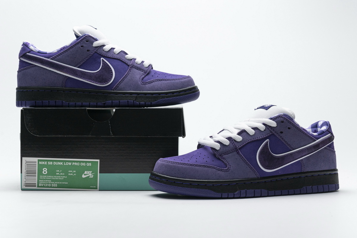 555 Nike SB Dunk Low Pro OG QS Purple Lobster BV1310
