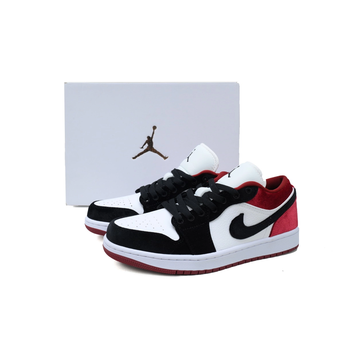 Air Jordan 1 Low SE 'Velvet Black Toe' FZ3242-001