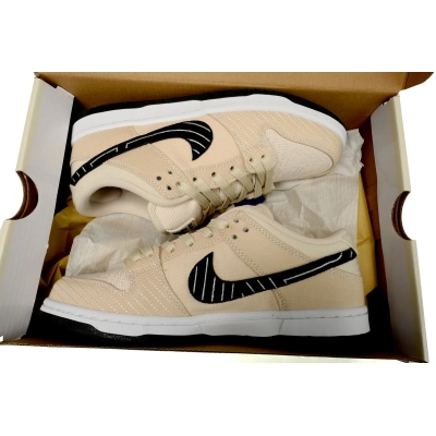 Albino & Preto × Nike SB Dunk Low Pro “Pearl White” FD2627-200 02