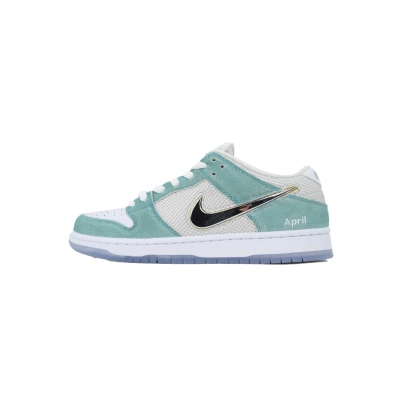April Skateboards x Nike Dunk Low SB 'Turbo Green' FD2562-400 01
