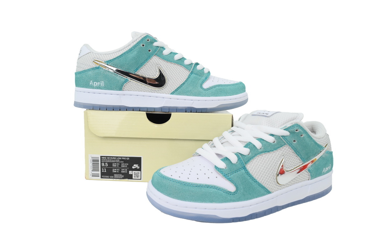 April Skateboards x Nike Dunk Low SB 'Turbo Green' FD2562-400