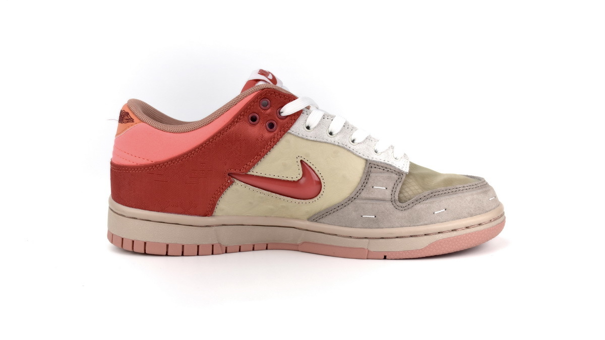 CLOT x NK Dunk Low Brown Blue Gray FN0316-999