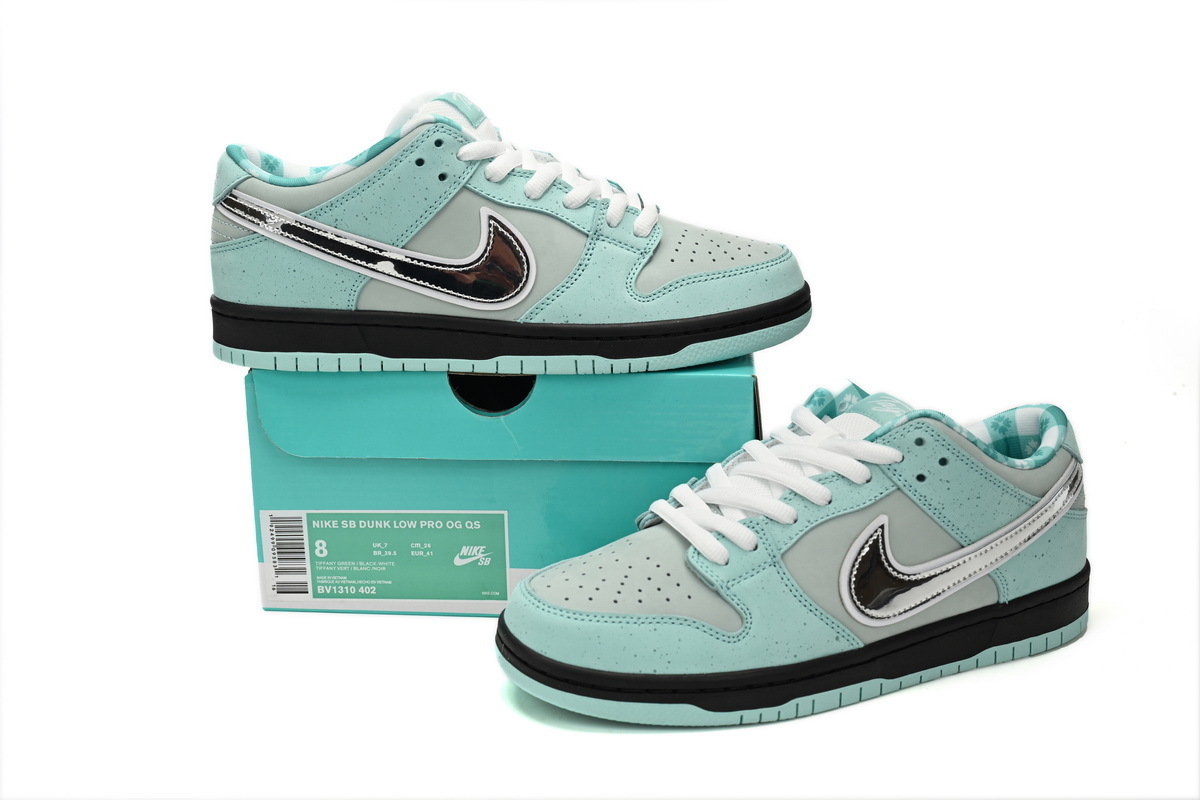 CONCEPTS × Nike Dunk SB Low Tiffany Lobster BV1310-402
