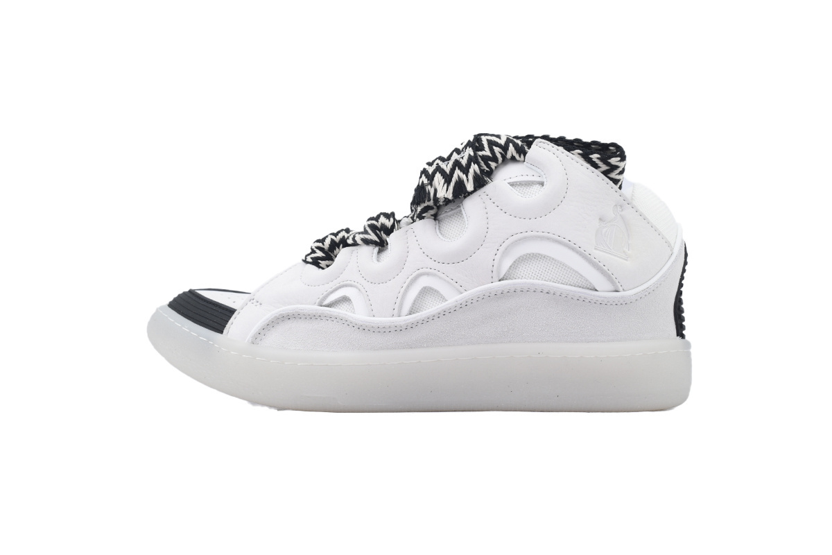 LANVIN Grey White Black
