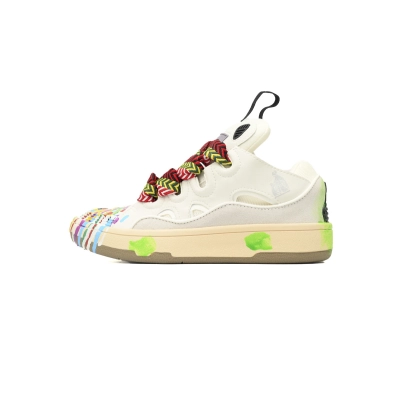 LANVIN White Seven Color Painting 01