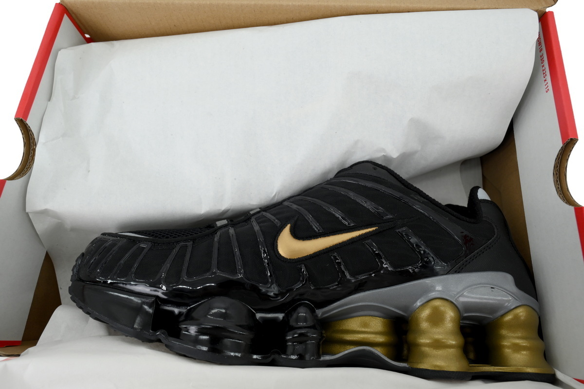 Neymar Jr. x Nike Shox TL 'Black Gold' BV1388-001