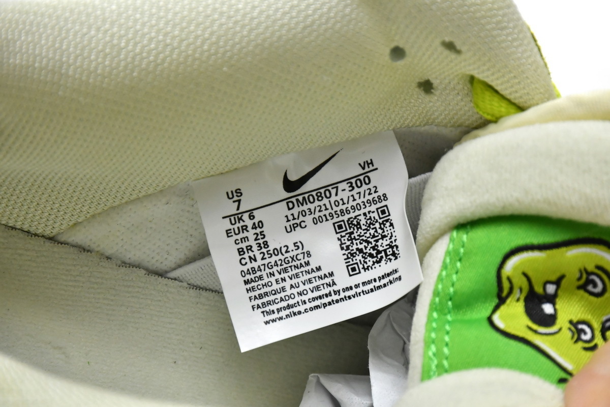 Nike Dunk Low Green Apple DM0807-300