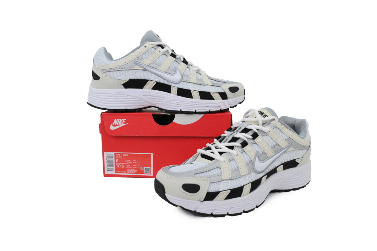 Nike P-6000 'Sail Wolf Grey' CD6404-101