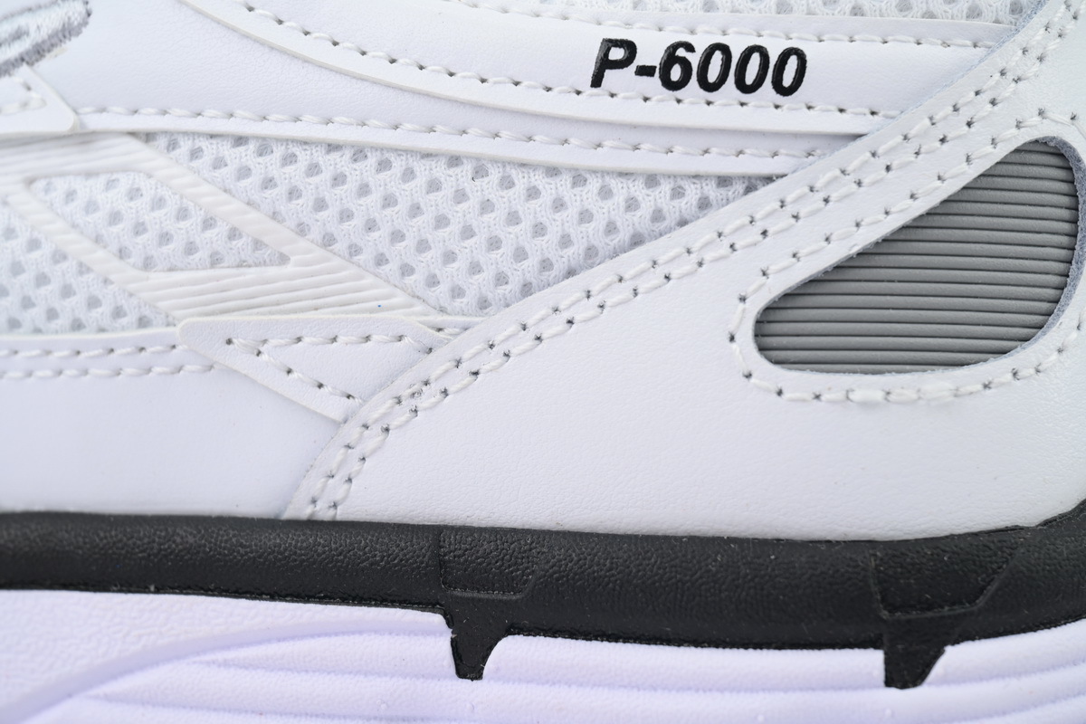 Nike P-6000 'White Metallic Silver Black' CD6404-107