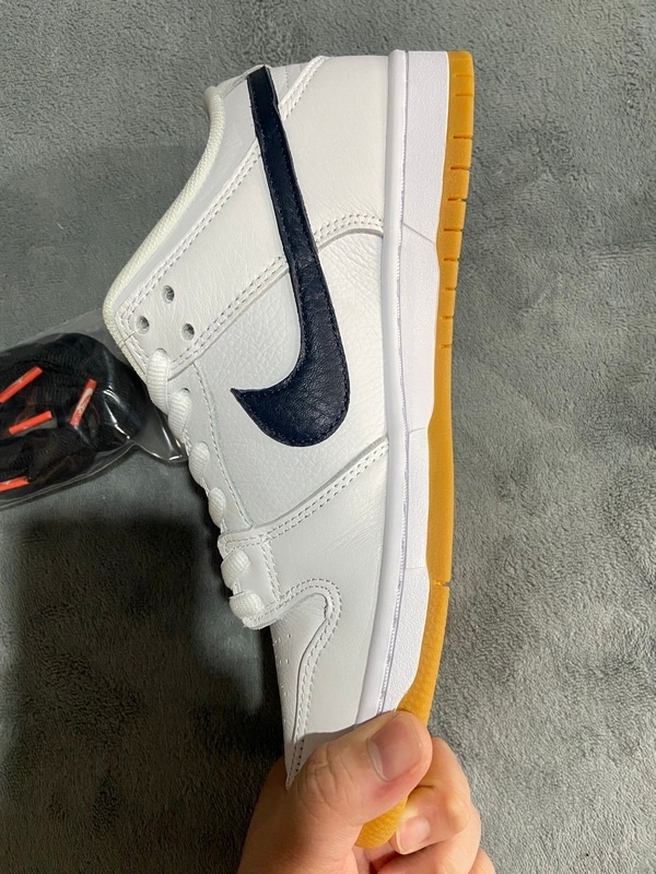 Nike SB Dunk Low Pro Orange Label White Navy CZ2249-100