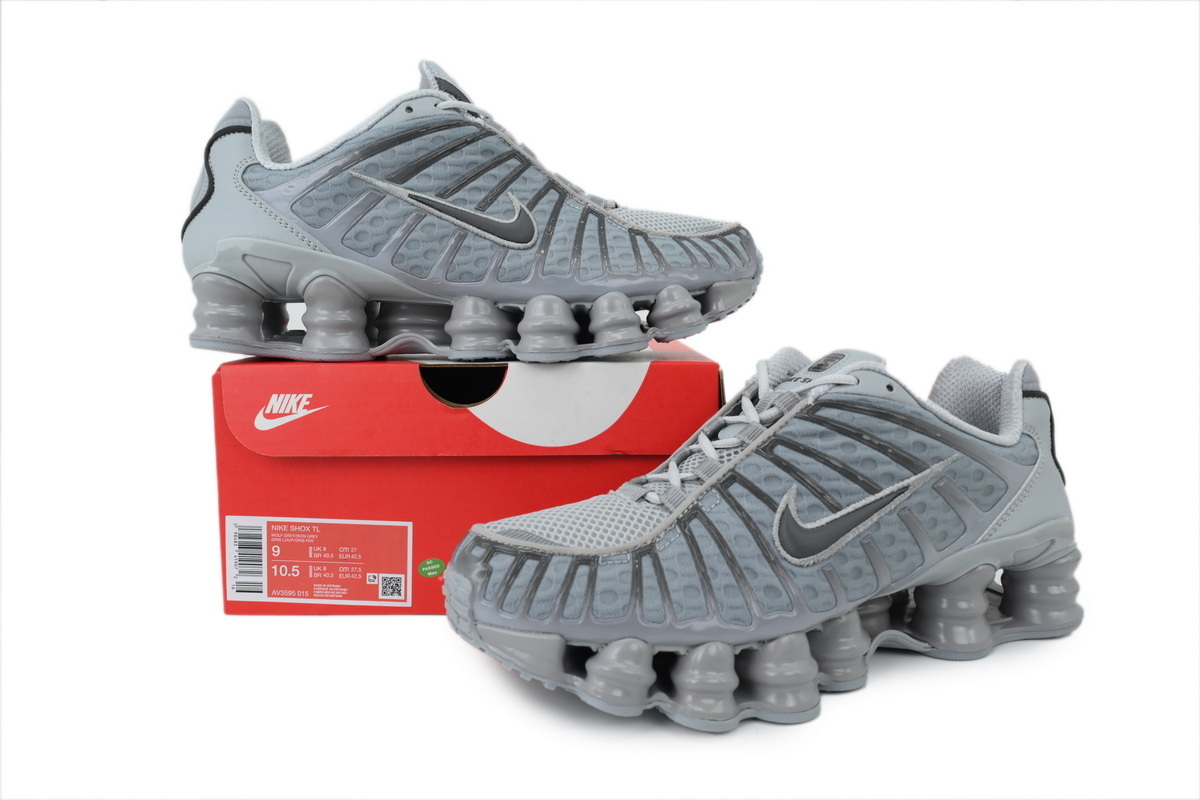 Nike Shox TL 'Wolf Grey Iron Grey' AV3595-015