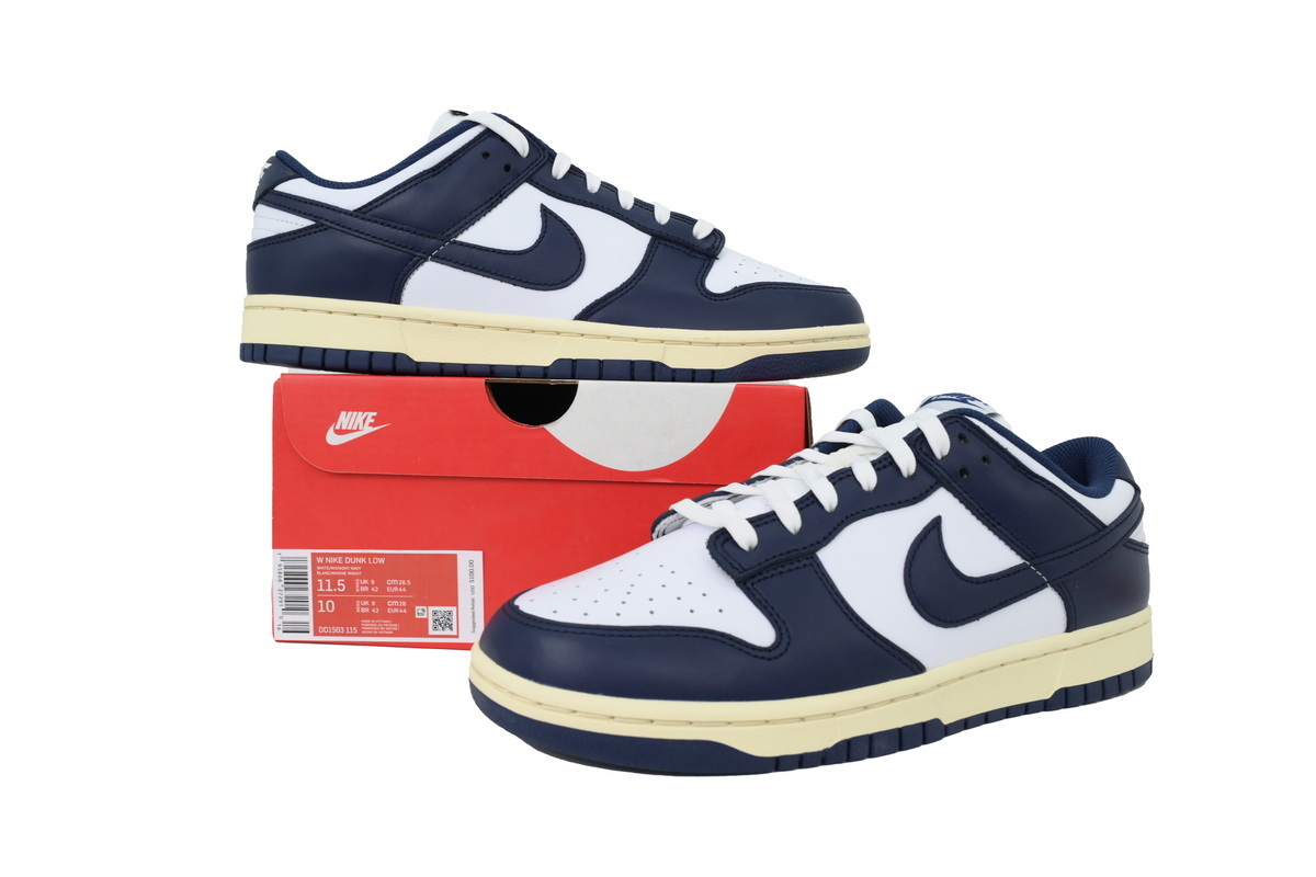 Nike Wmns Dunk Low 'Vintage Navy' DD1503-115