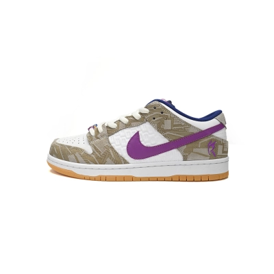 Rayssa Leal × Nike SB Dunk Low White Blue Purple FZ5251-001 01