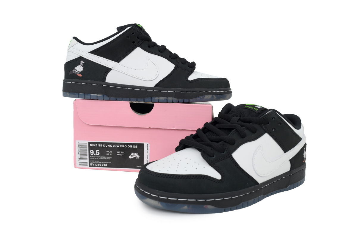 Staple x Nike SB Dunk Low“Panda Pigeon” BV1310-013
