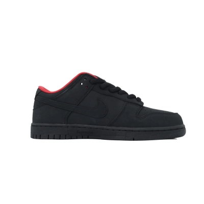 Supreme x Nike Dunk Low SB 'Black' HQ8487-001 02