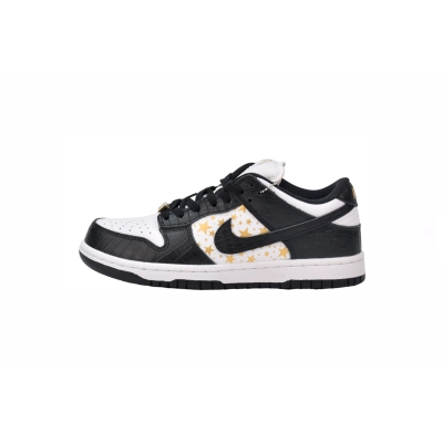 Supreme x Nike SB Dunk Low “Black Stars” DH3228-102 01