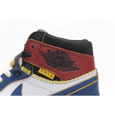 Air Jordan 1 Retro High Union Los Angeles Blue Toe BV1300-146 02