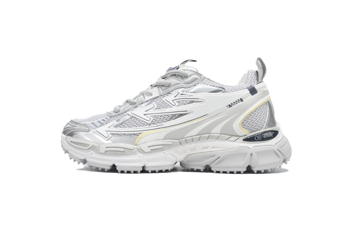OFF-WHITE Military White Gray OMIA295C99 FAB001 0972