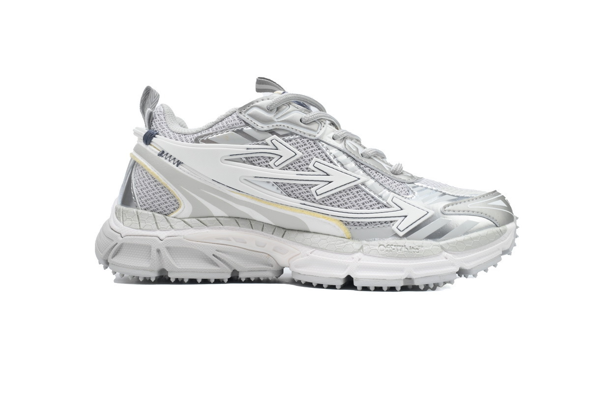 OFF-WHITE Military White Gray OMIA295C99 FAB001 0972