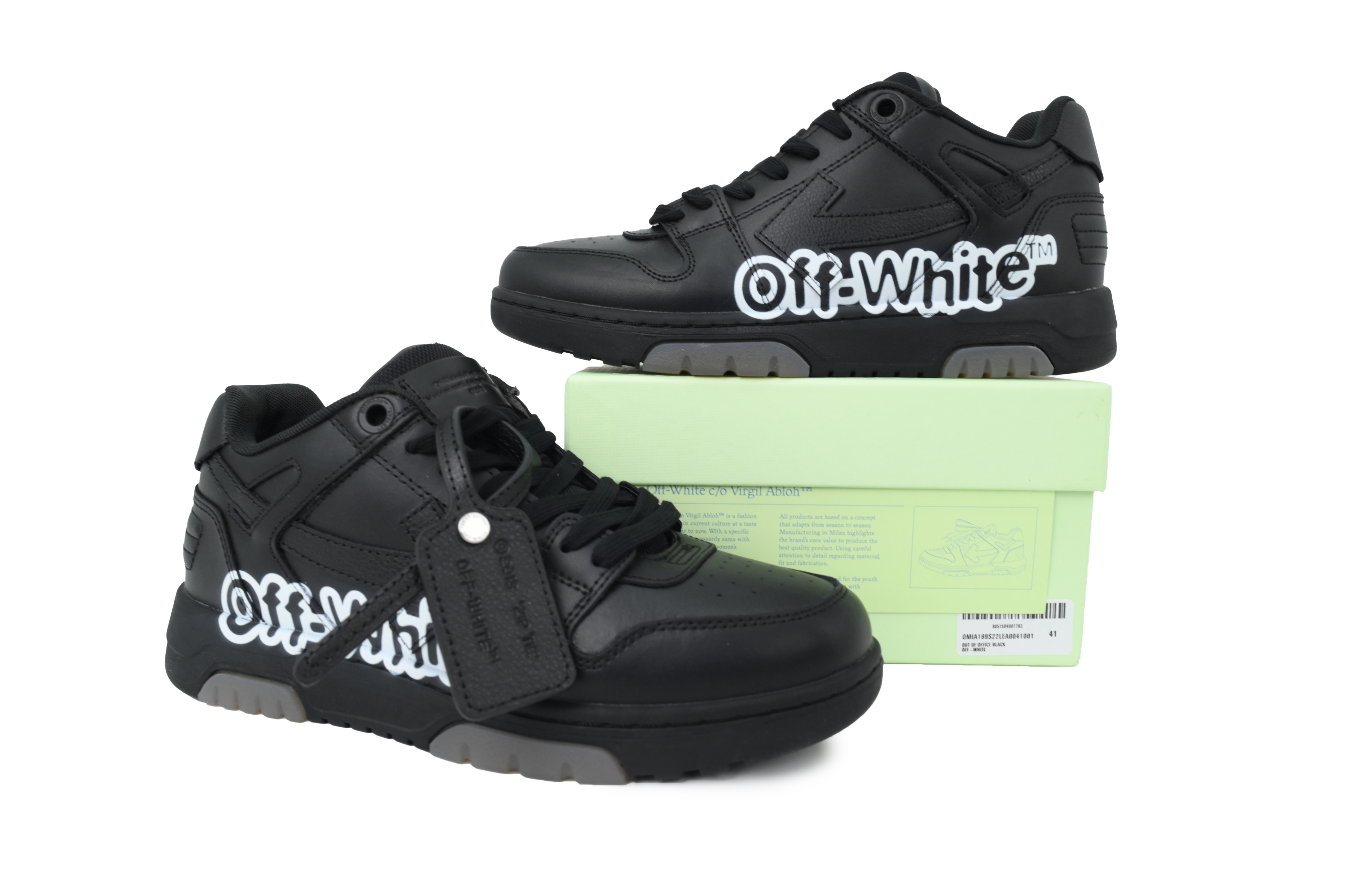 FF-WHITE Out Of Black Print OMIA189S 22LEA004 1001