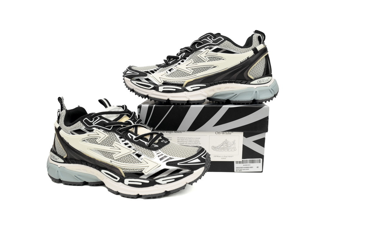 OFF-WHITE Out Of Blue Silver white OIIA289C99 FAB001 0510
