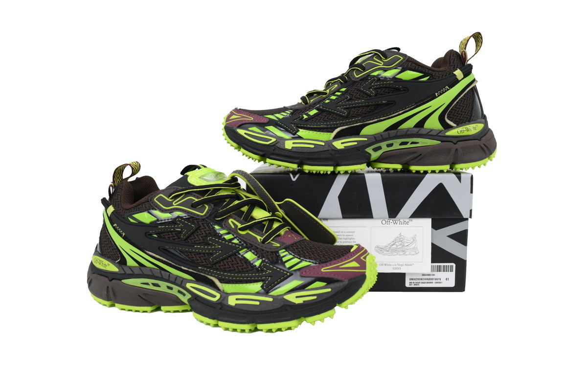 FF-WHITE Out Of Dark Green OMIA295W24 FAB00 16070