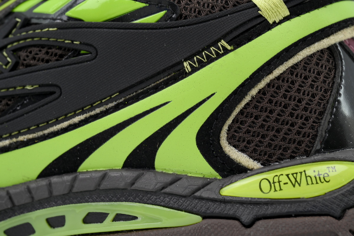 FF-WHITE Out Of Dark Green OMIA295W24 FAB00 16070