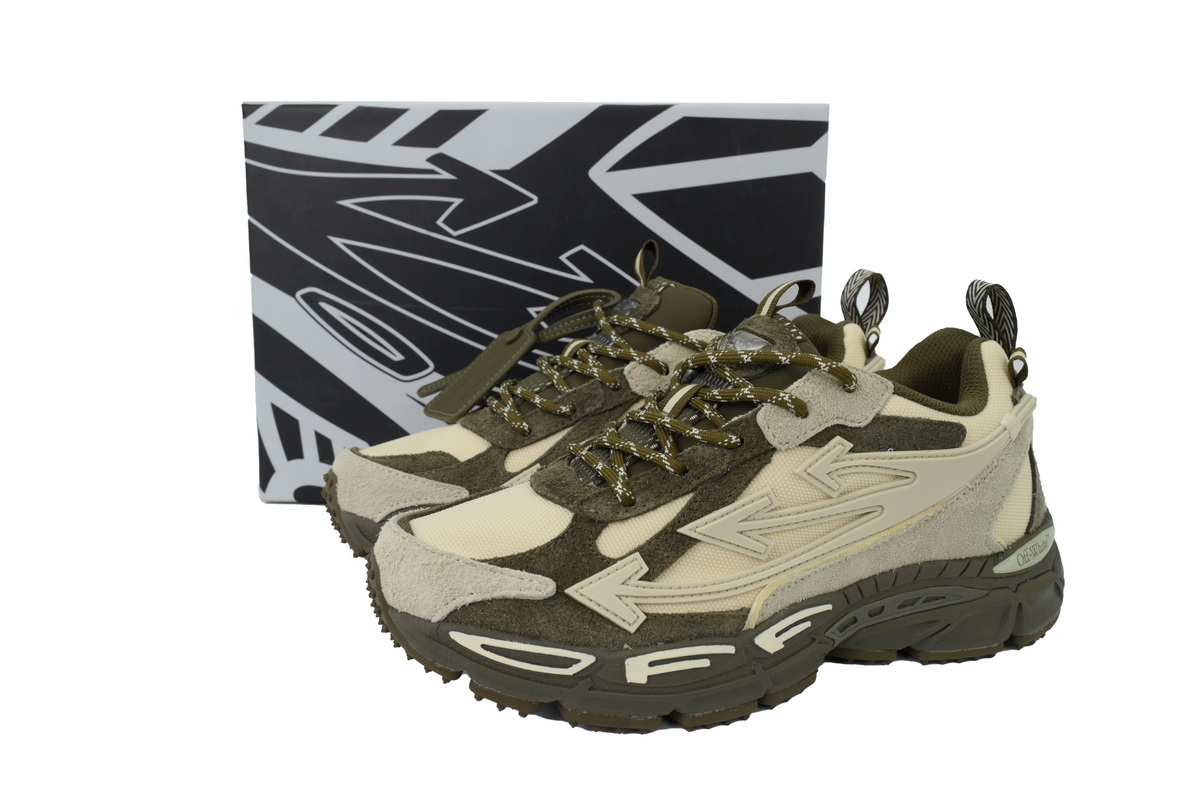 FF-WHITE Out Of Grayish Green OMIA295F25 LEA001 5717