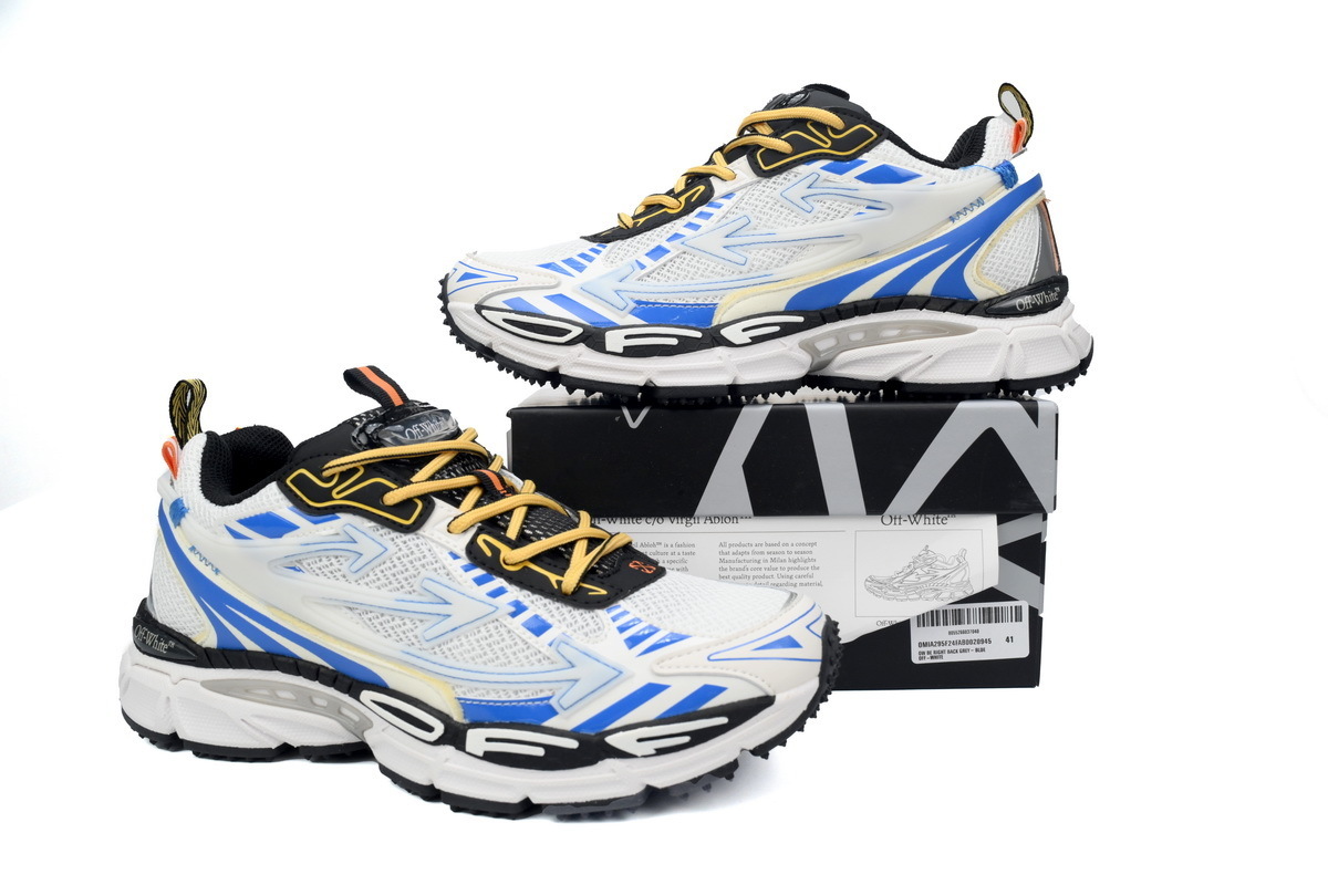 FF-WHITE Out Of Light Blue and White OIIA295F24 FAB00 20945